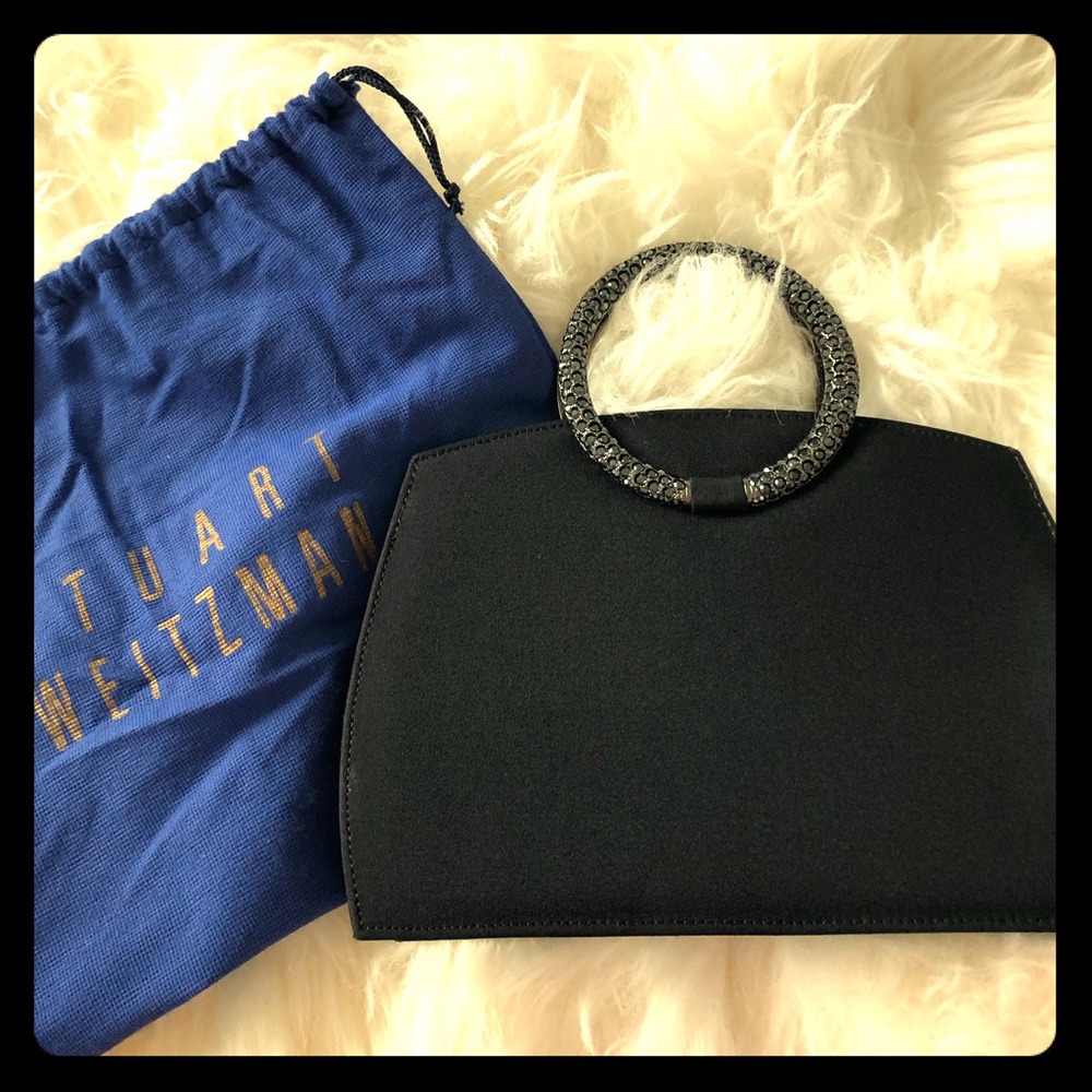 Stuart Weitzman Vintage Silk Clutch